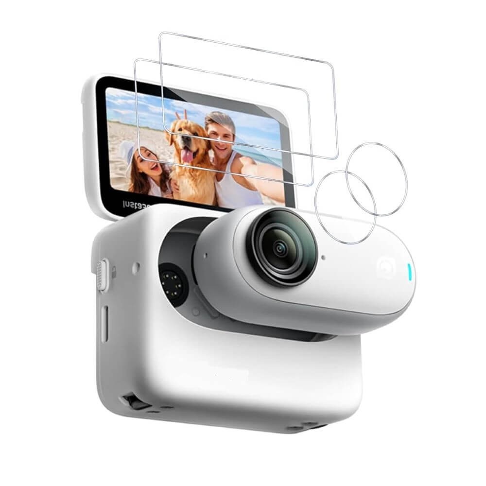Películas para Câmera Insta360 GO 3 em Vidro Temperado (2 unid)