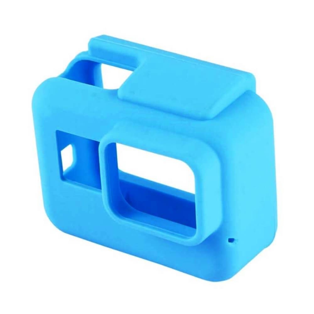 Capa Case Silicone GoPro Hero 7 6 5 Black Uso Com Frame de Montagem
