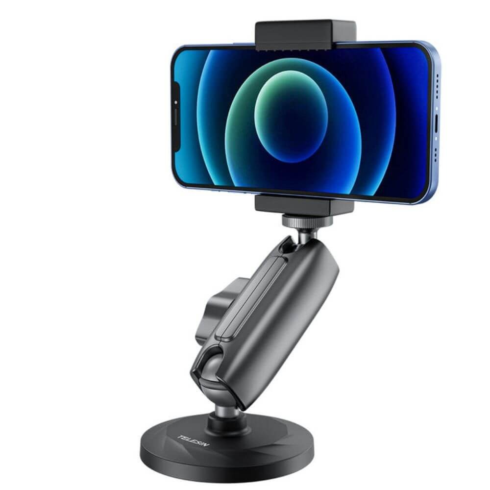 Suporte Magnético com Braço Articulado para GoPro e Similares - Telesin