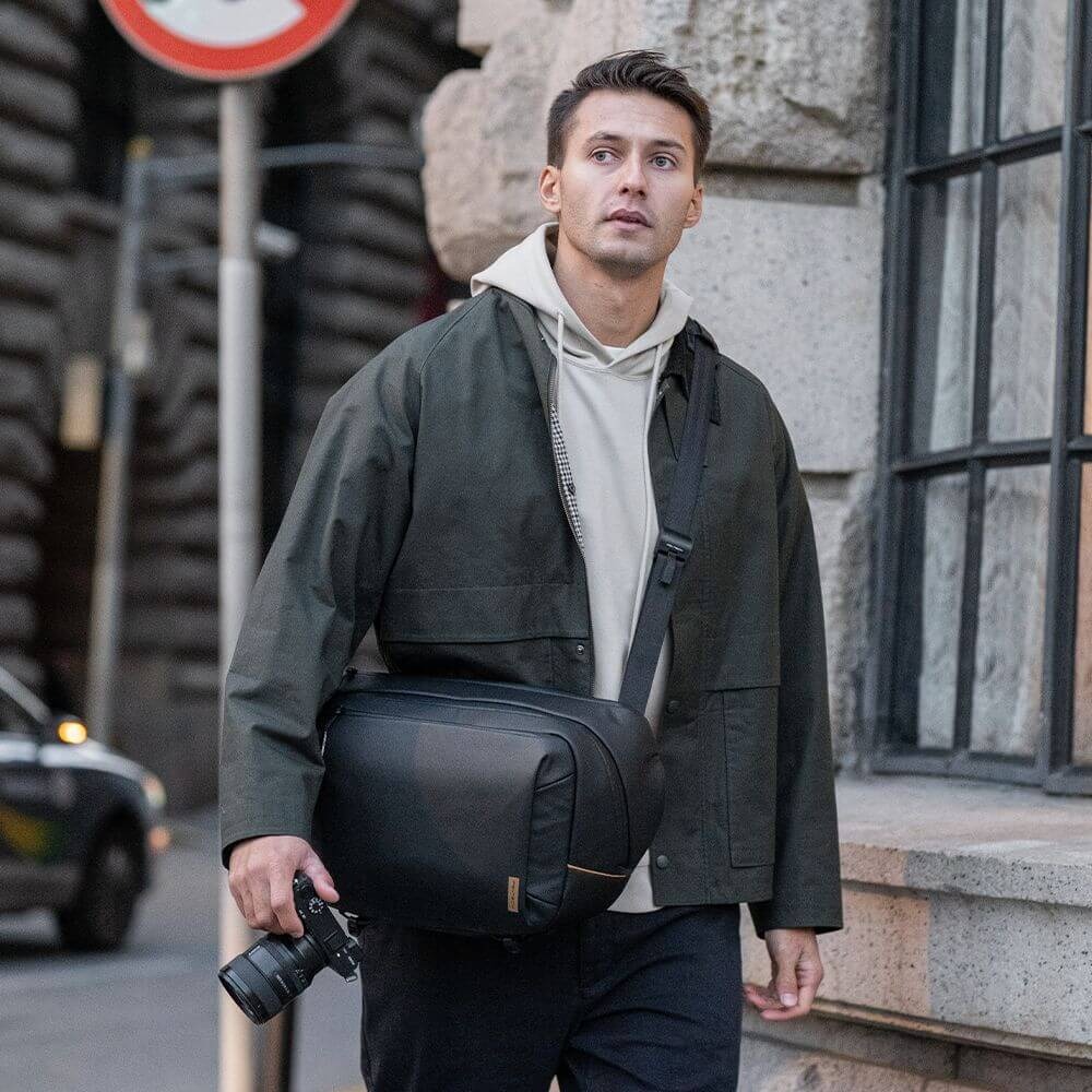 Bolsa de Ombro 10L - Pgytech OneGo V2 Cor Preta (Obsidian Black)