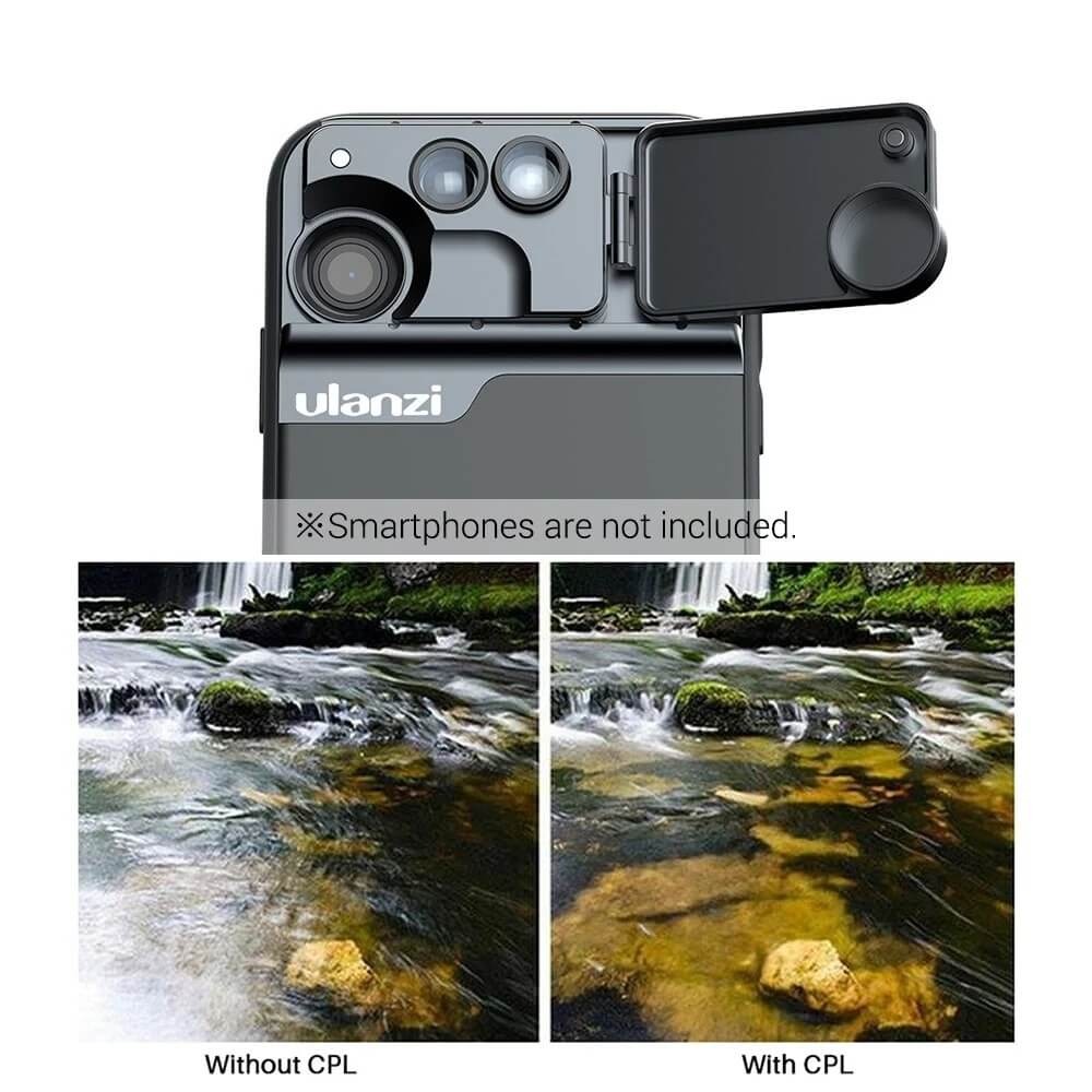 Kit de Lentes + Case para iPhone 11 - Ulanzi U-Lens
