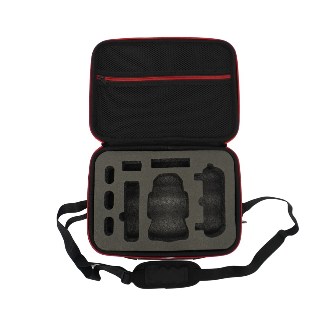 Case Maleta para Drone DJI Mavic Mini / Mini SE com Alça de Ombro - Cor Preto