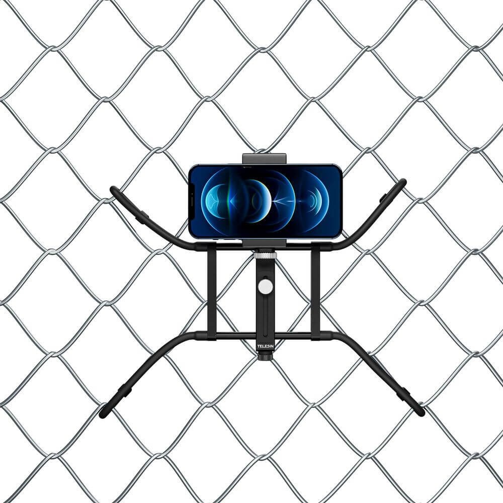 Suporte Flexível para GoPro em Grades / Cercas e Árvores - Telesin