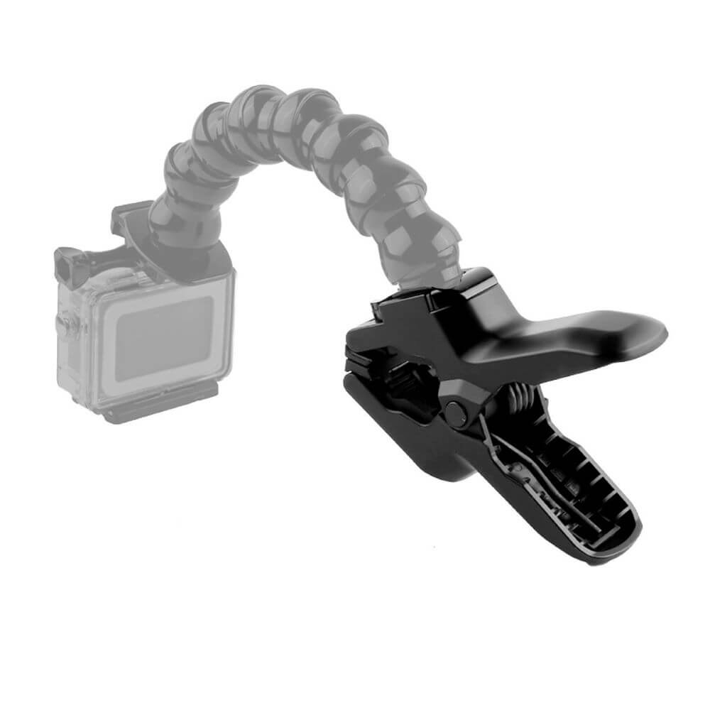 Suporte de Garra Flexível Jaws Para GoPro e Câmeras Similares