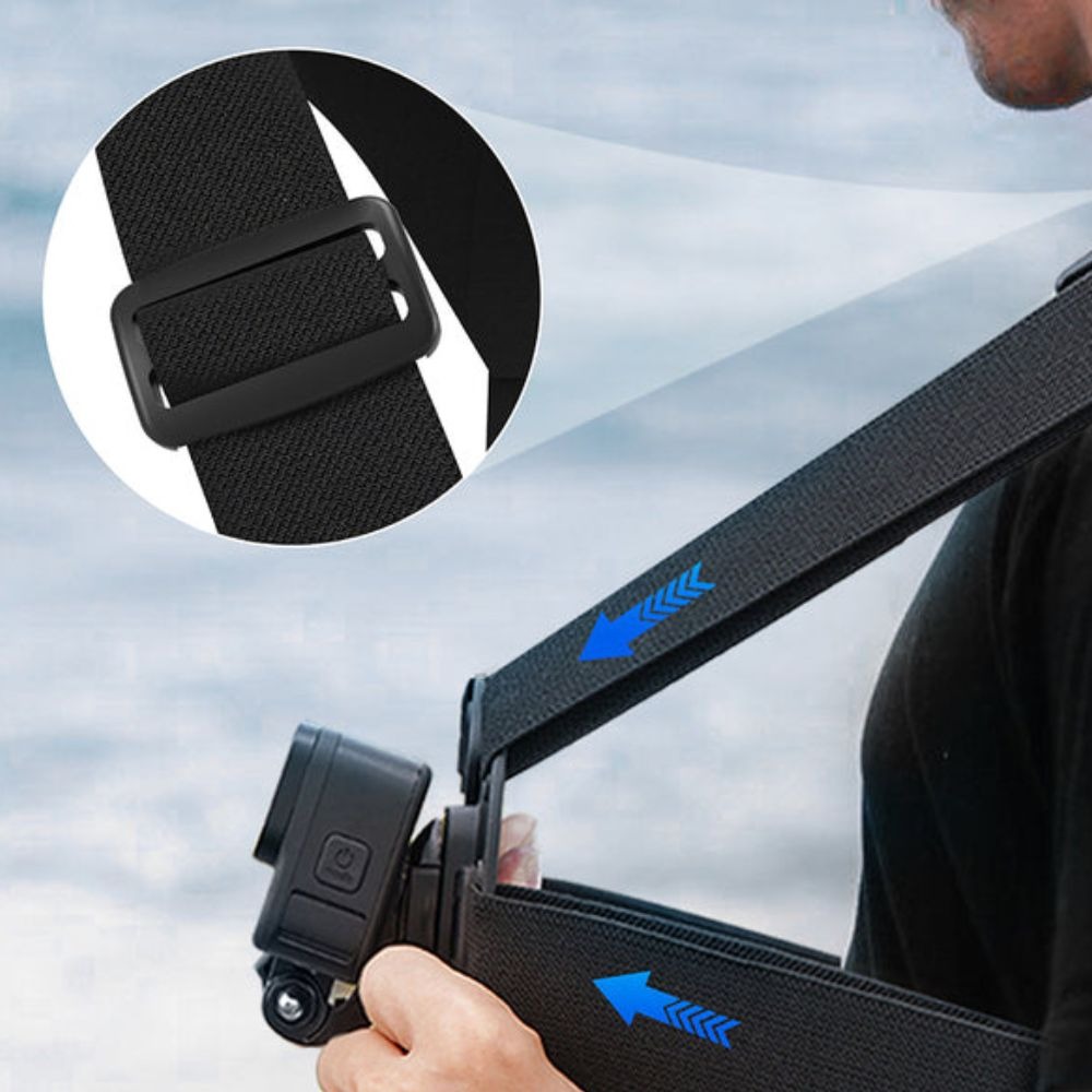 Suporte Peito para GoPro e Câmeras Similares - Telesin