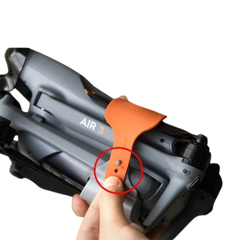 Protetor e Trava Hélices para Drone DJI Air 3 / Air 3S - StartRC Cor Laranja