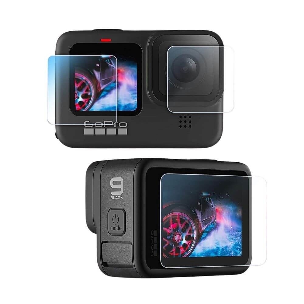 Película para GoPro Hero 12 / 11 / 10 / 9 Black em Vidro Temperado