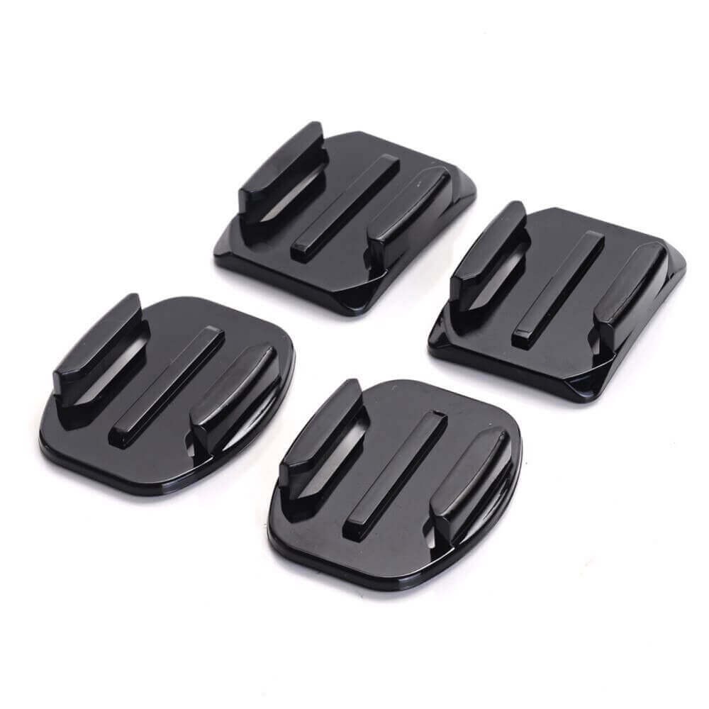 Kit de Suportes Adesivos Planos e Curvos para GoPro e Câmeras Similares