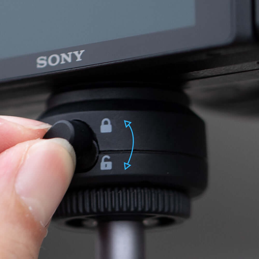 Kit Adaptadores para GoPro e Câmeras com Sistema Engate Rápido - Pgytech CapLock