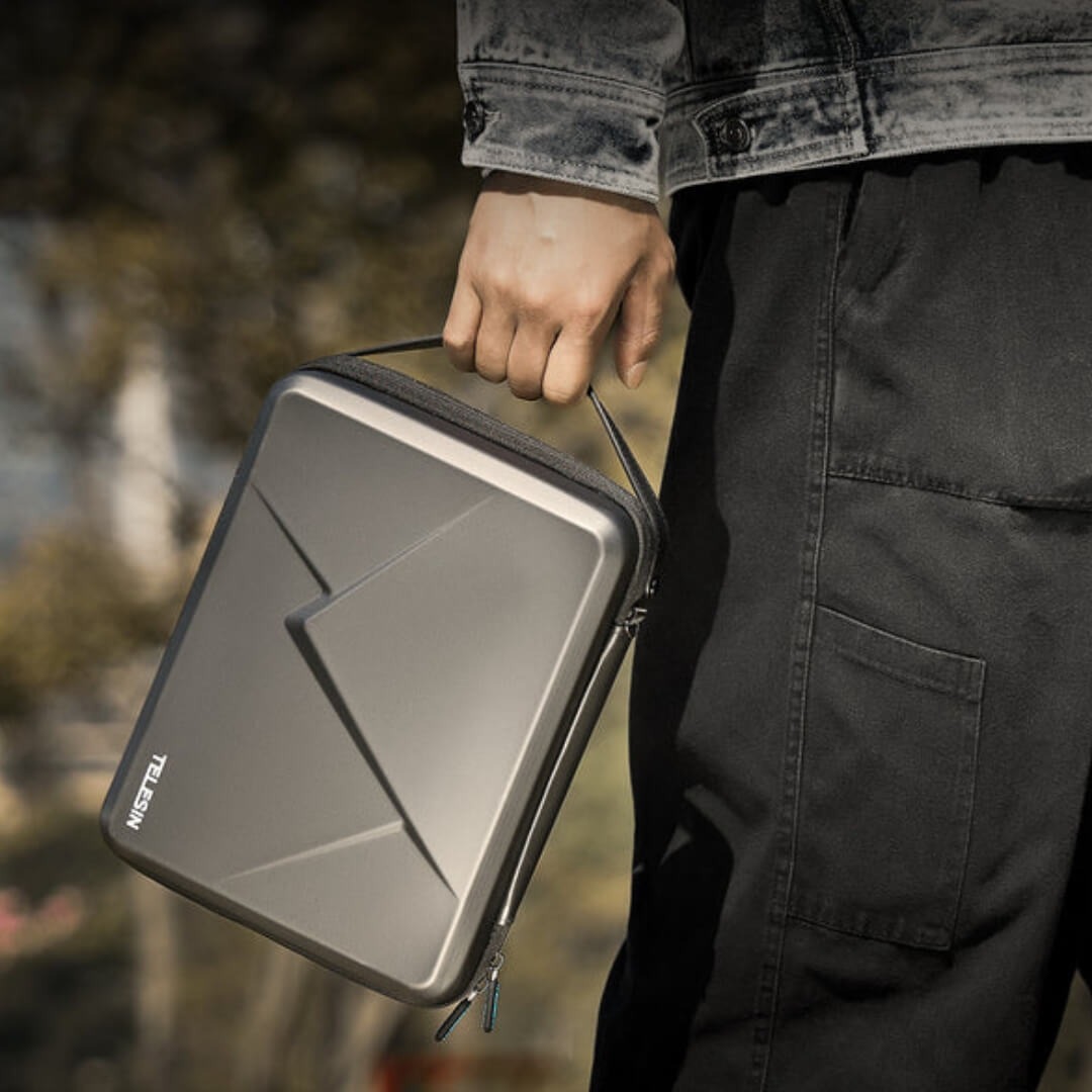 Case Grande para Câmera DJI Osmo Action 3 / 4 / 5 Pro - Telesin