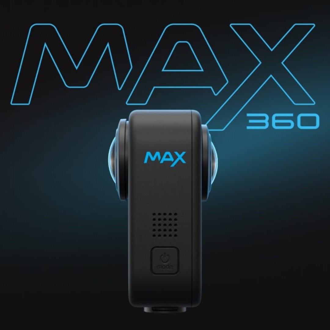 Câmera GoPro MAX 360 à Prova D’água 16.6MP 5.6K