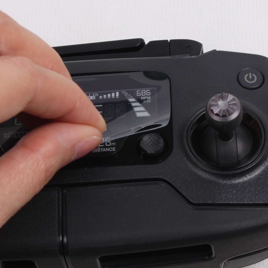 Película Protetora Tela Controle e Lente Câmera Drone DJI Mavic Pro
