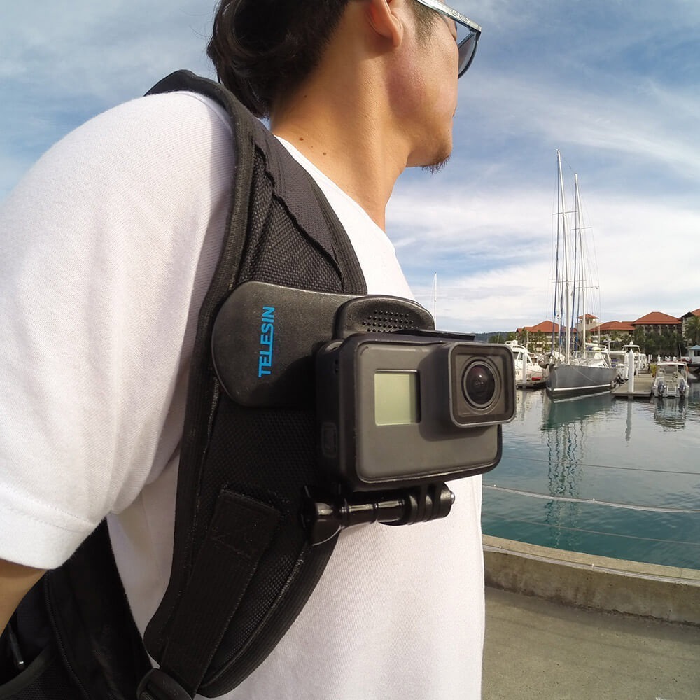 Suporte Clip para GoPro e Câmeras Similares - Telesin