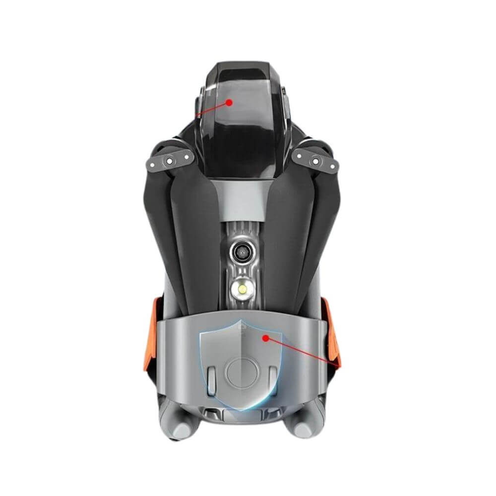Protetor e Trava Hélices para Drone DJI Air 3 / Air 3S - StartRC Cor Laranja