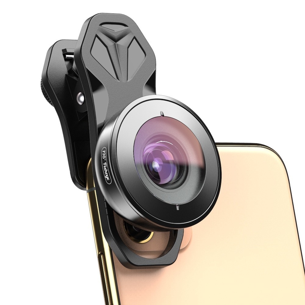 Kit de Lentes para Celular Apexel - Wide / Superwide / Macro / Telefoto / Fisheye