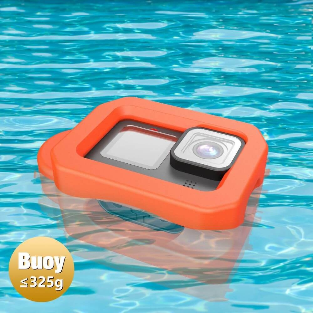 Boia Flutuadora para GoPro Hero 13 / 12 / 11 / 10 / 9 Black