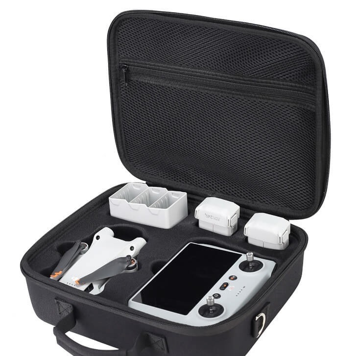 Maleta para Drone DJI Mini 3 Pro e Acessórios - Cor Preto