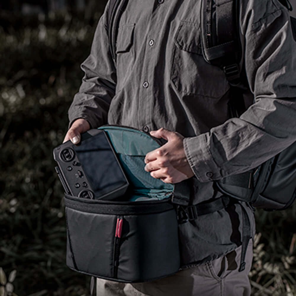Mochila + Estojo de Ombro - Pgytech OneMo 2 Cor Preto (25L)
