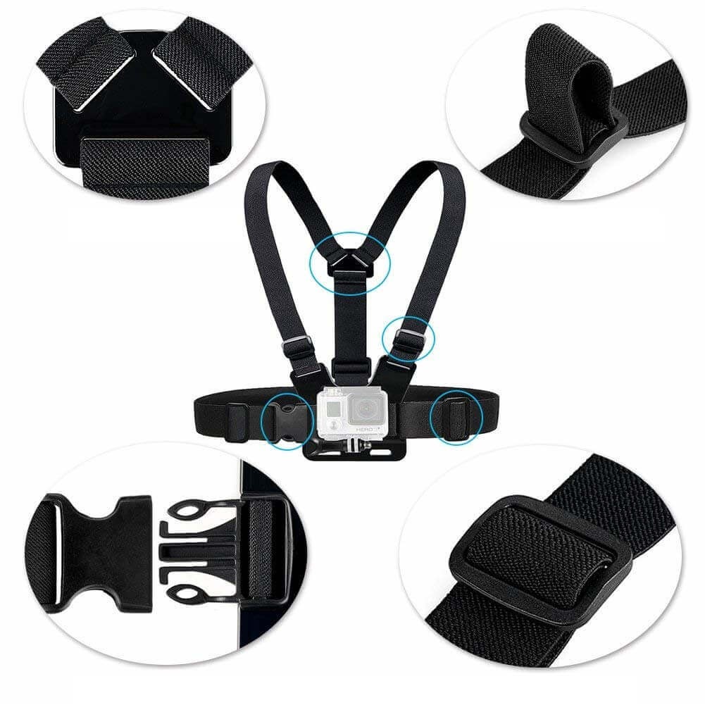Suporte de Peito para GoPro e Câmeras Similares