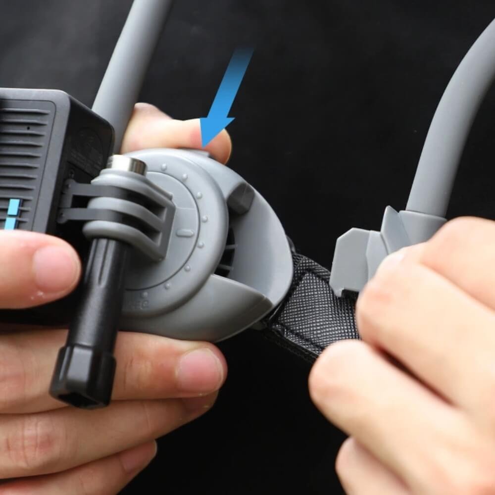 Alça de Pescoço com Suporte para GoPro e Câmeras Similares - Sunnylife