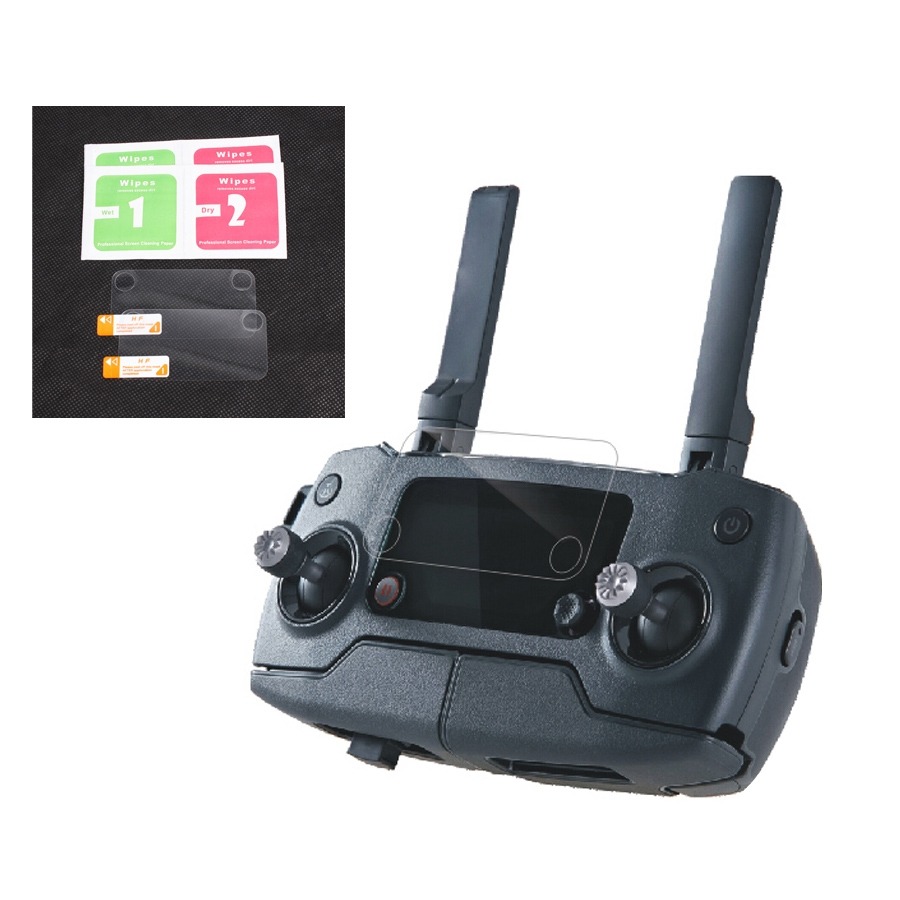 Película Protetora Tela Controle e Lente Câmera Drone DJI Mavic Pro