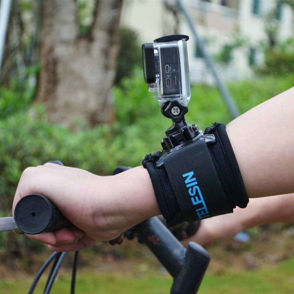 Suporte de Pulso para GoPro e Câmeras Similares - Telesin