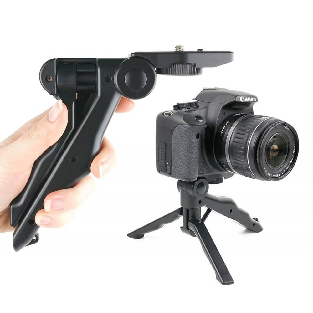Mini Bastão de Mão e Tripé Para GoPro e Câmeras Compactas