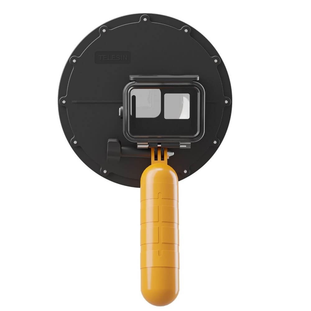 Dome para GoPro Hero 13 / 12 / 11 / 10 / 9 Black com Modo Selfie - Telesin