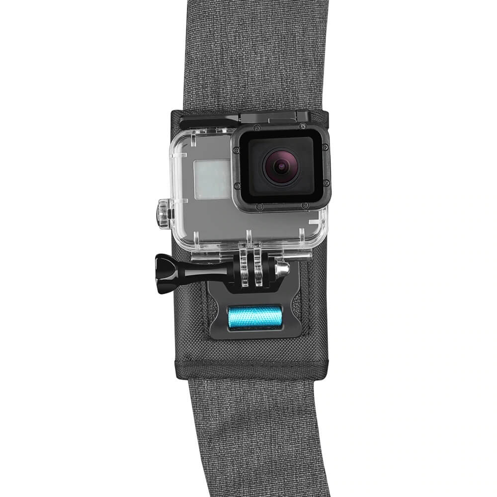Suporte GoPro para Alça de Mochila com Adaptador Montagem 360º