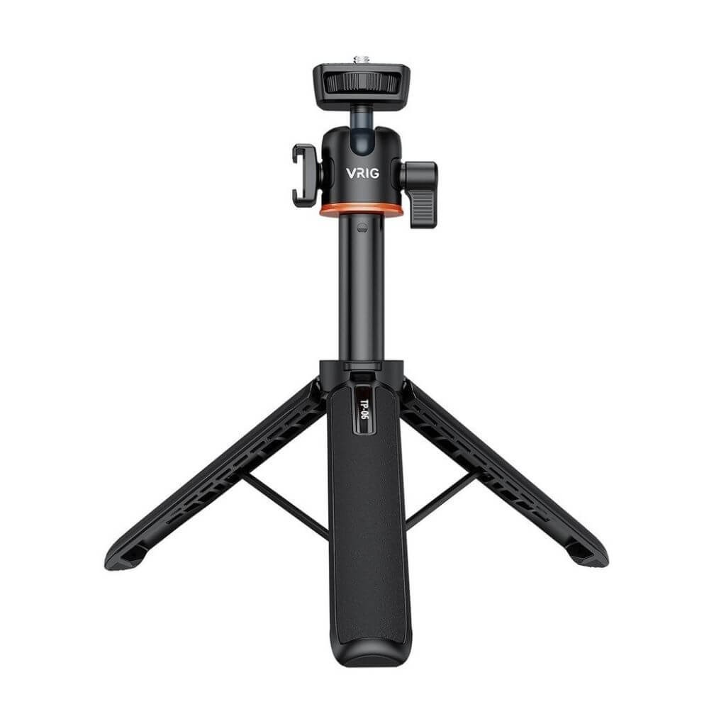 Tripé e Bastão Extensível para Câmera Mirroless e Compactas - VRIG
