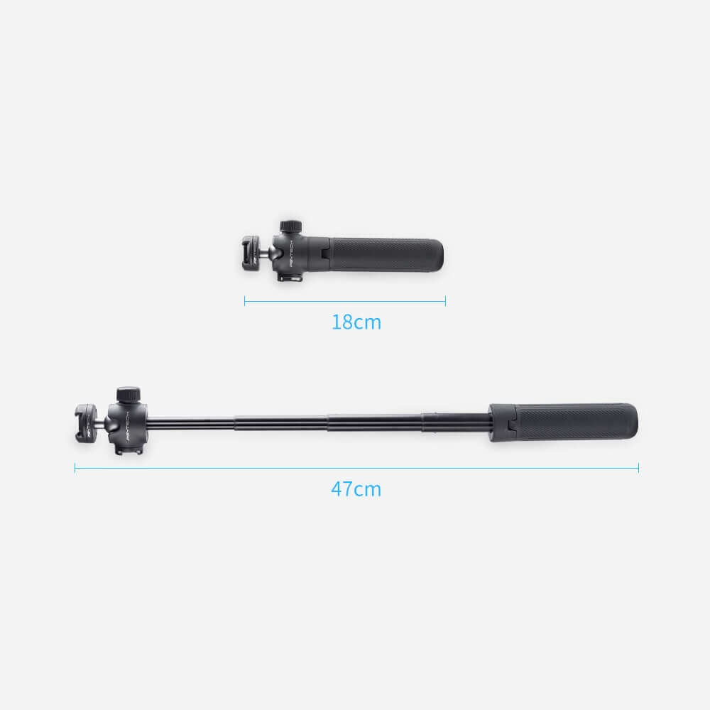 Bastão e Tripé para GoPro e Câmeras com Sistema Engate Rápido - Pgytech CapLock