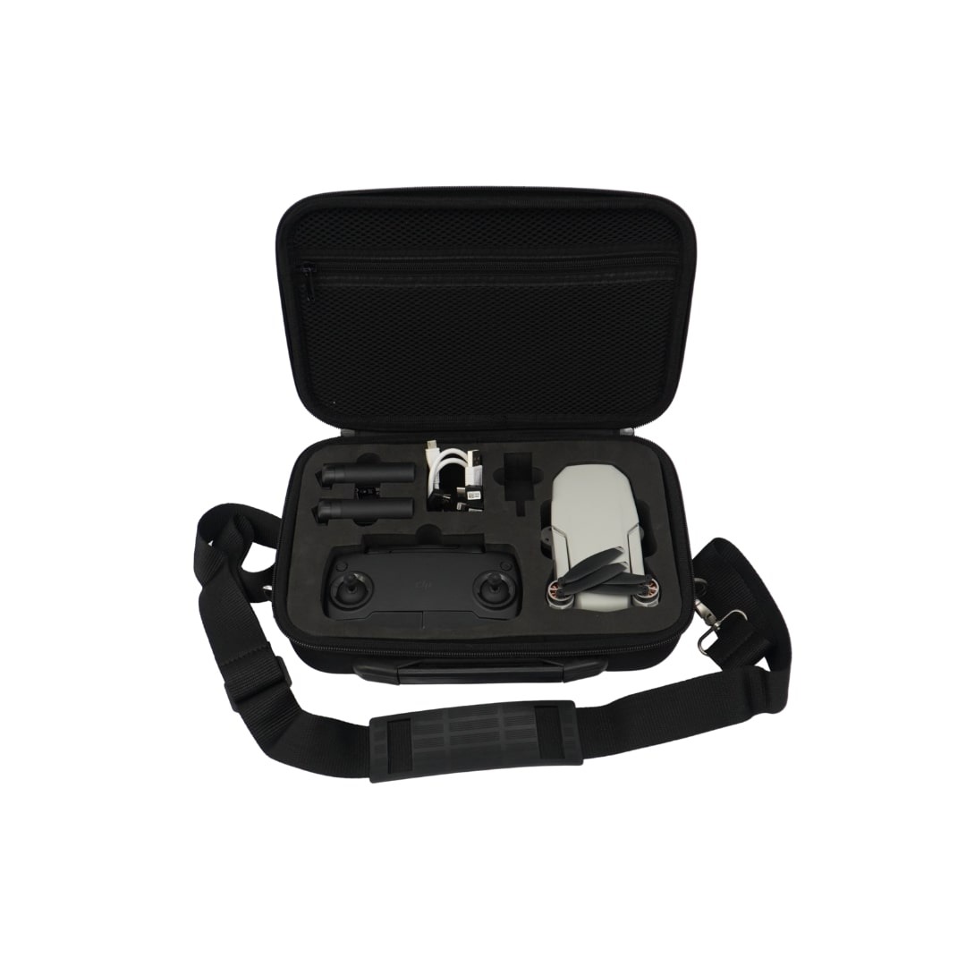 Maleta Case para Drone DJI Mavic Mini / Mini SE com Alça de Ombro - Cor Preto