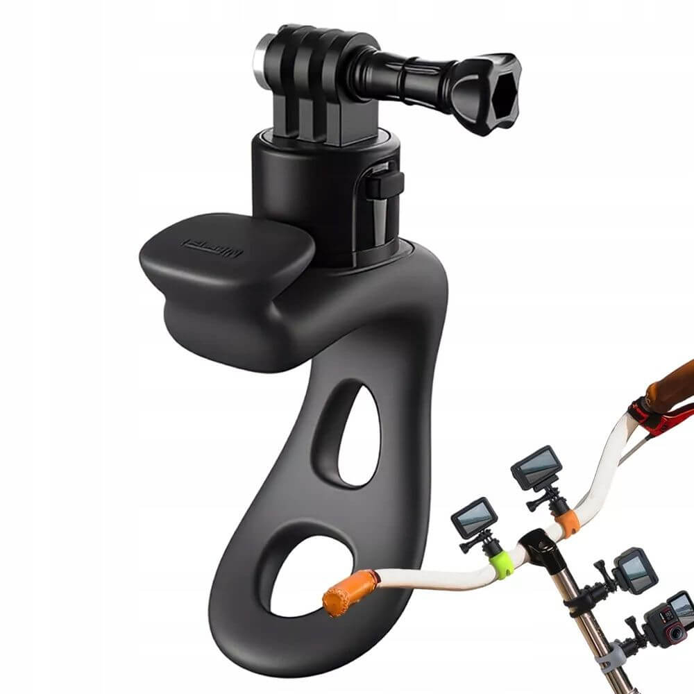 Suporte de Guidão com Engate Rápido para GoPro Cor Preto - Telesin
