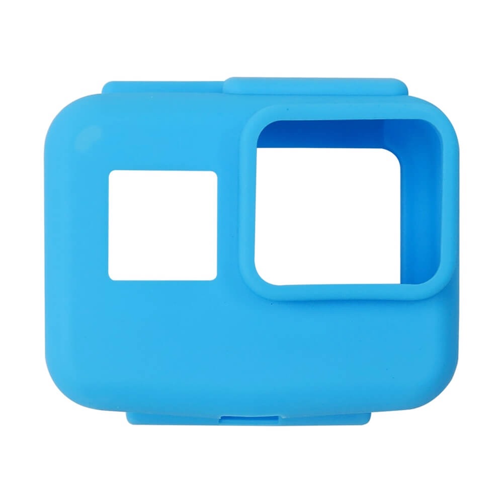 Capa Case Silicone GoPro Hero 7 6 5 Black Uso Com Frame de Montagem