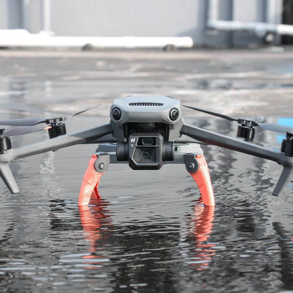Trem de Pouso para Drone DJI Mavic 3 / Mavic 3 Classic - Sunnylife Cor Laranja
