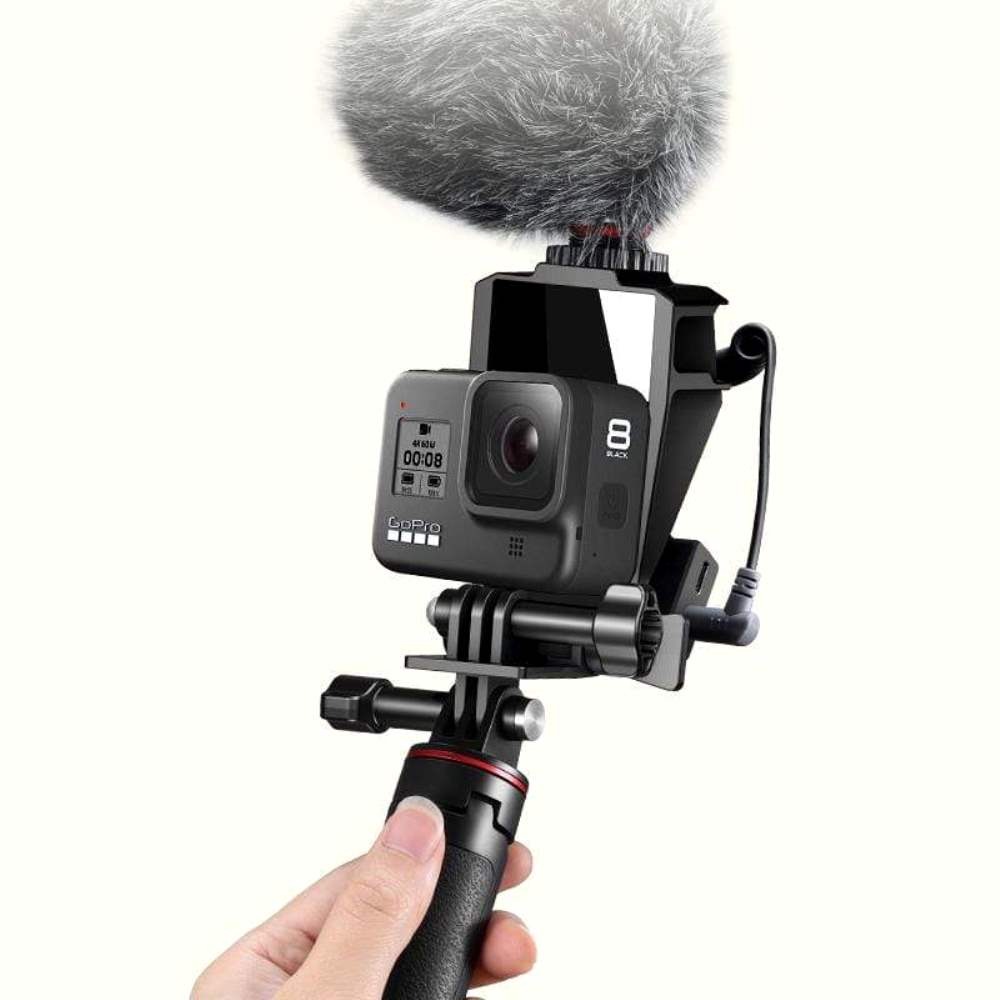 Suporte de Vlog para GoPro Hero 8 7 6 5 Black com Espelho - Ulanzi