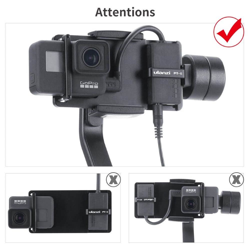 Suporte Adaptador para GoPro em Estabilizador de Celular - Ulanzi