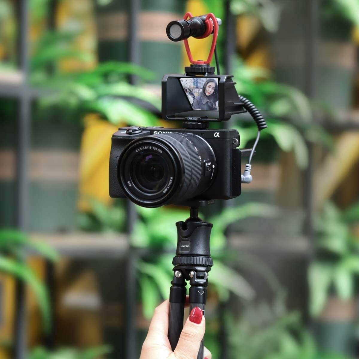 Suporte Vlog com Espelho Refletor para Câmeras Mirrorless - Ulanzi