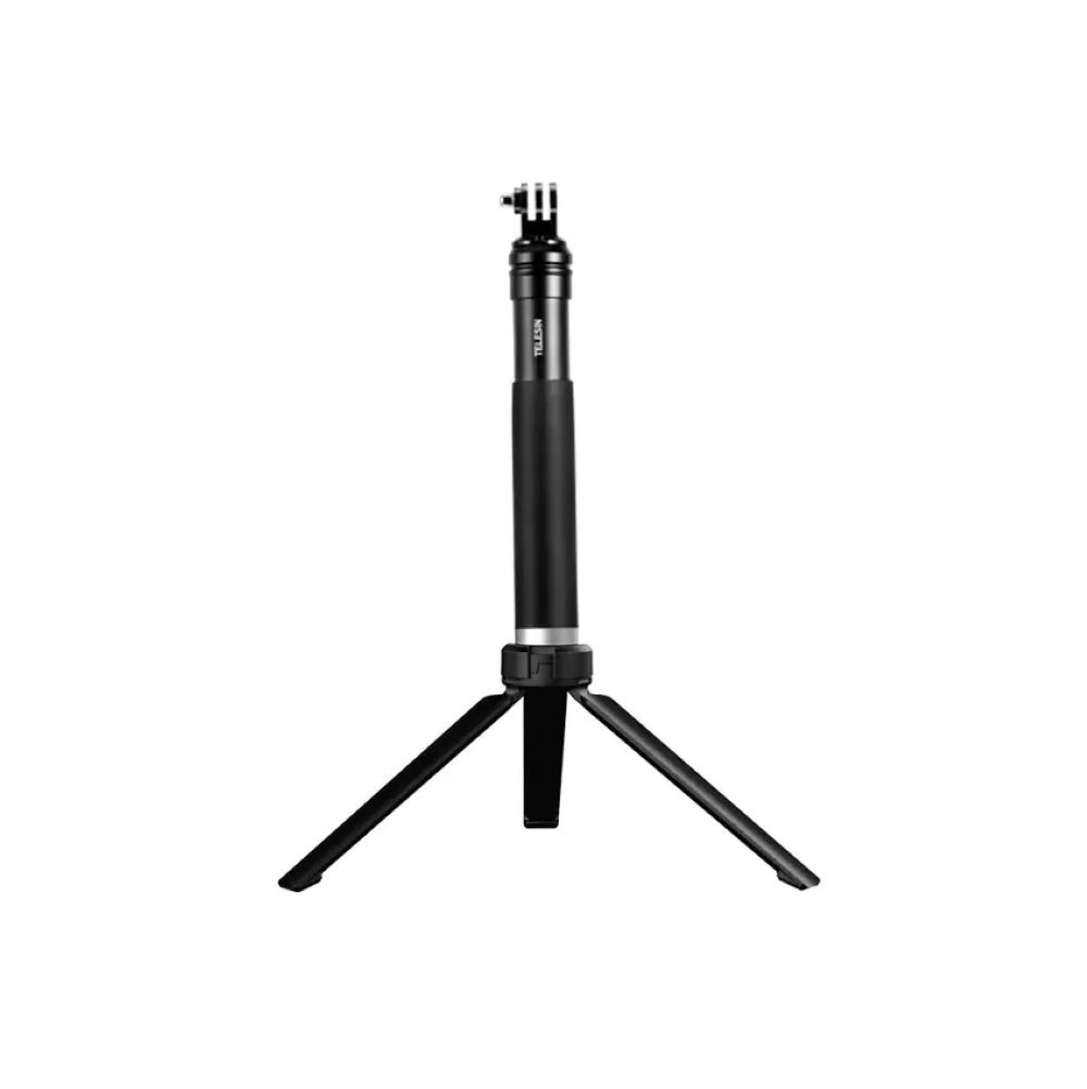 Bastão e Tripé para GoPro / Câmeras Compactas / Celular - Telesin