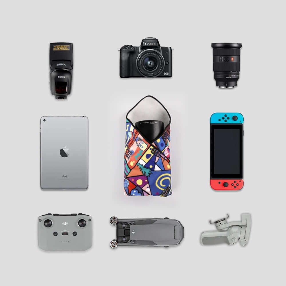 Tecido Protetor Envoltório para Câmeras / Lentes / Equipamentos - Pgytech (Artístico - M)