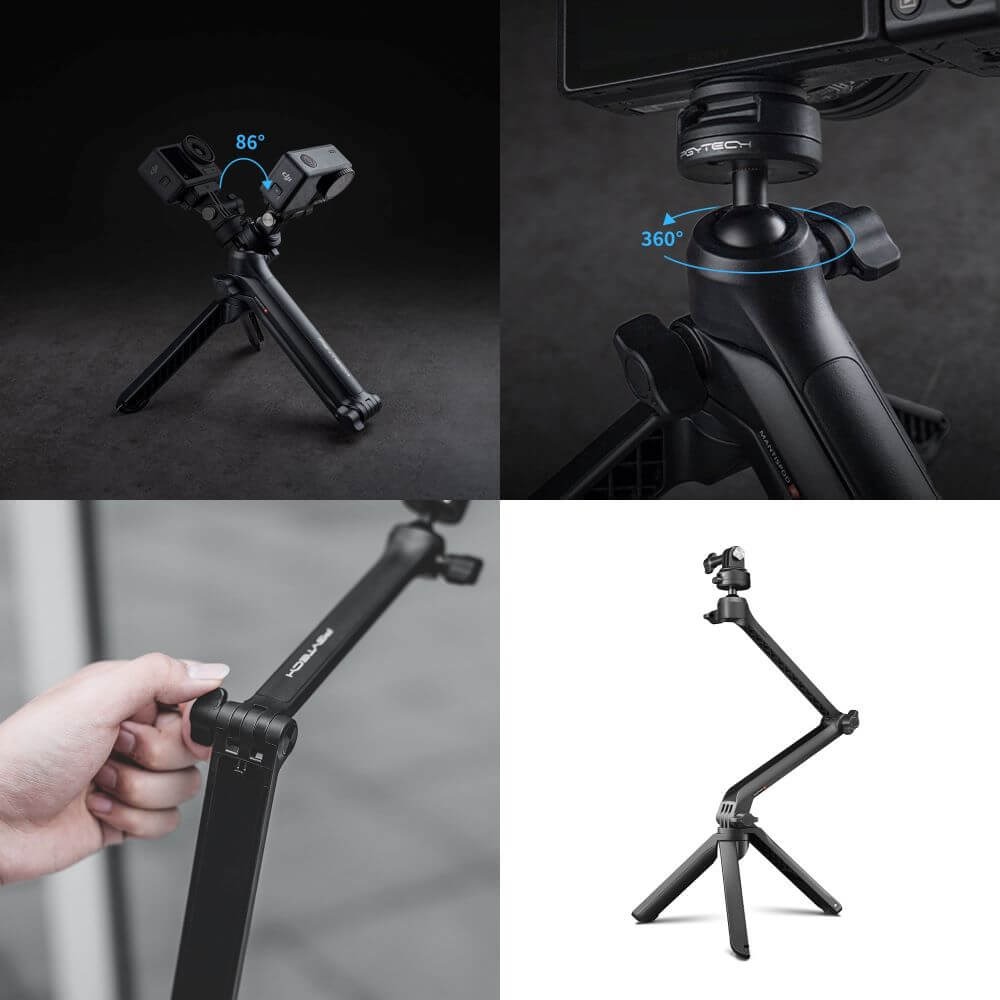 Bastão e Tripé para GoPro e Câmeras Compactas - Pgytech MantisPod Z