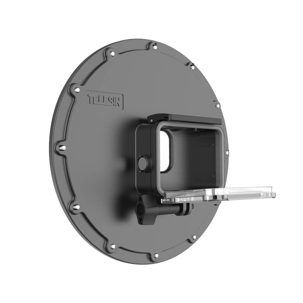 Dome para GoPro Hero 8 Black com Bastão e Gatilho - Telesin