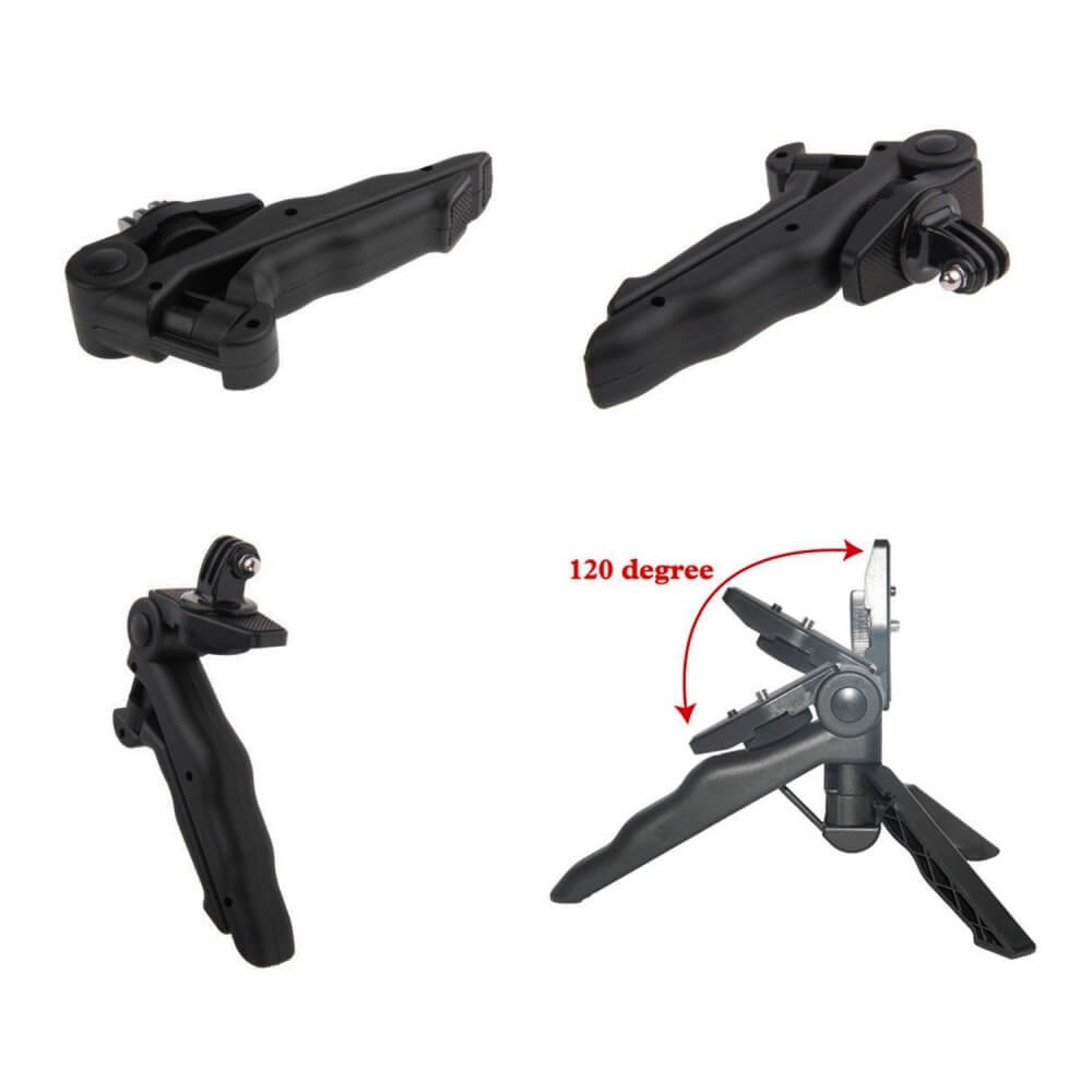 Mini Bastão de Mão e Tripé Para GoPro e Câmeras Compactas
