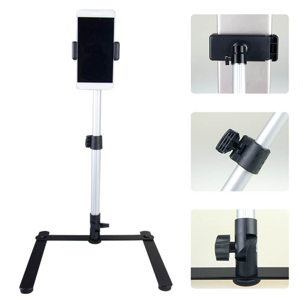 Iluminador de Led Ring Light 10 Polegadas com Suporte de Mesa