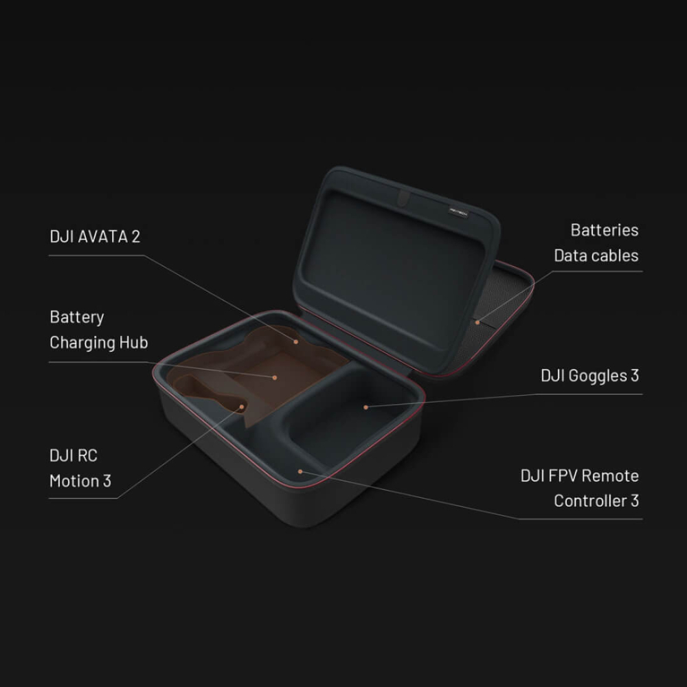 Case Maleta para Drone DJI Avata 2 - Pgytech