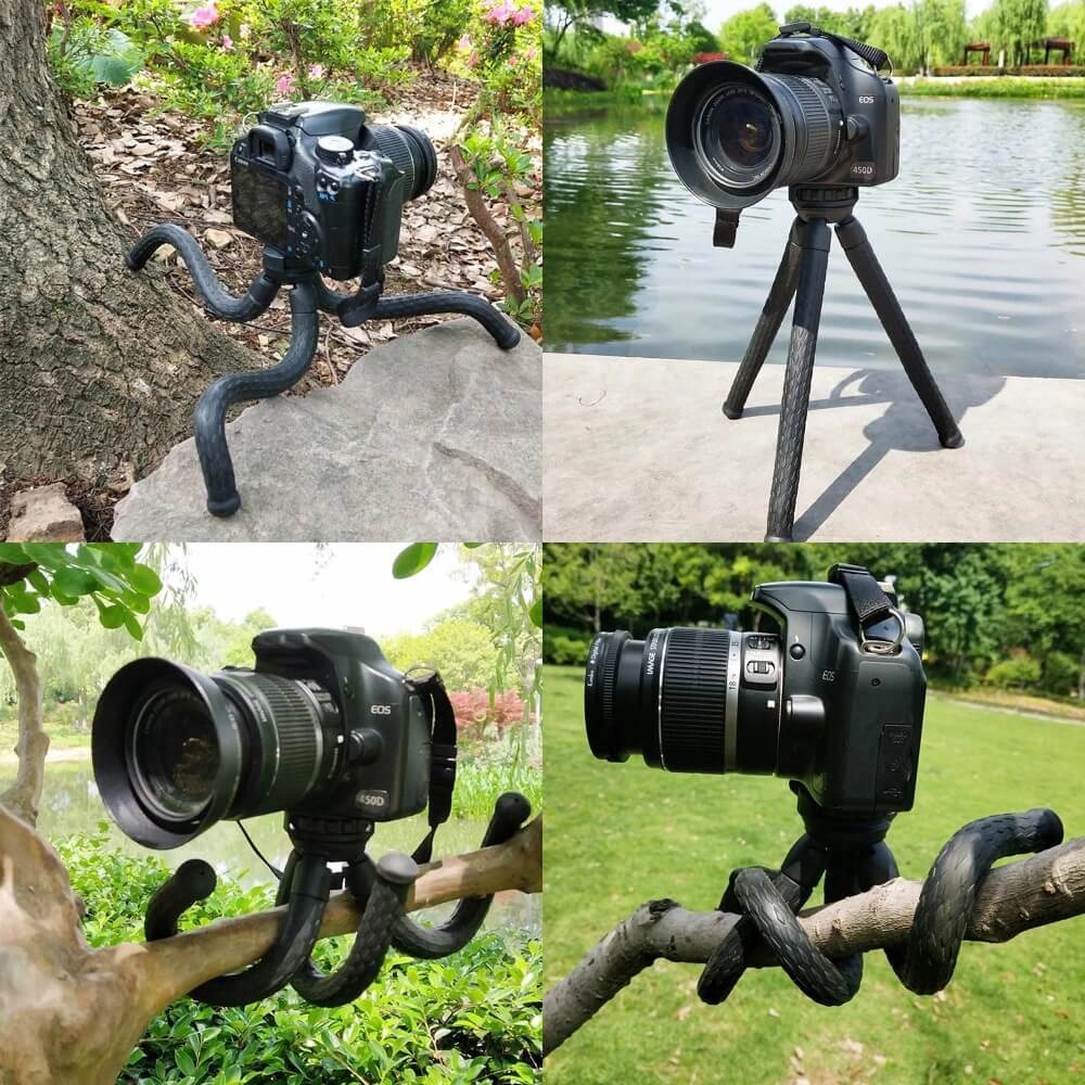 Tripé Articulado para Celular / GoPro / Câmeras Compactas - 25cm