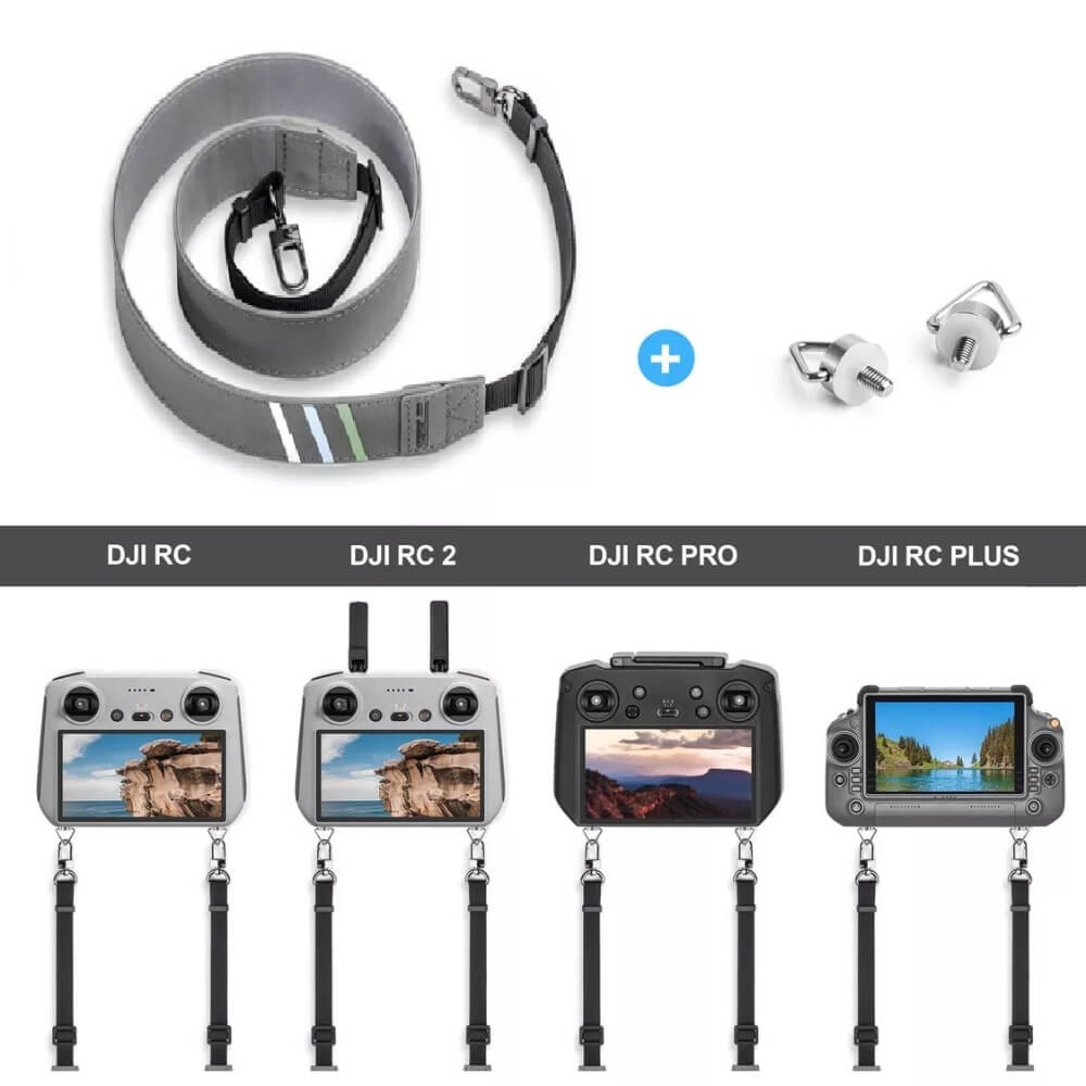 Alça de Pescoço para Controles DJI RC / RC 2 / RC Pro / RC Plus - StartRC