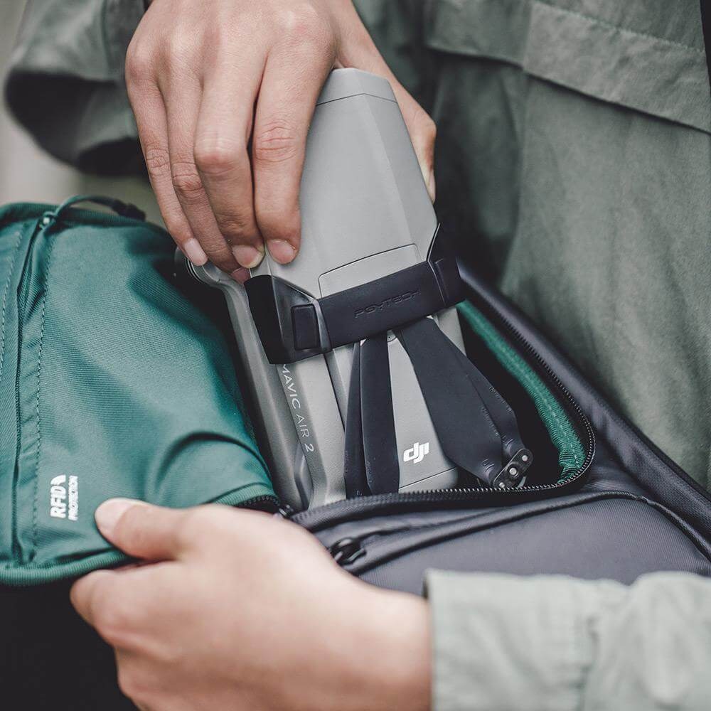 Protetor e Trava de Hélices para Drone DJI Mavic Air 2 e Air 2S - Pgytech