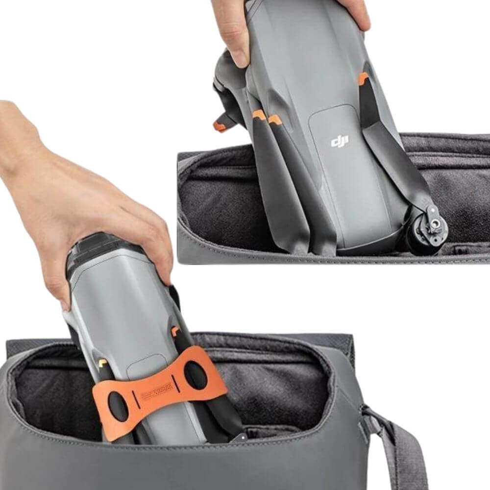 Protetor e Trava Hélices para Drone DJI Air 3 / Air 3S - StartRC Cor Laranja
