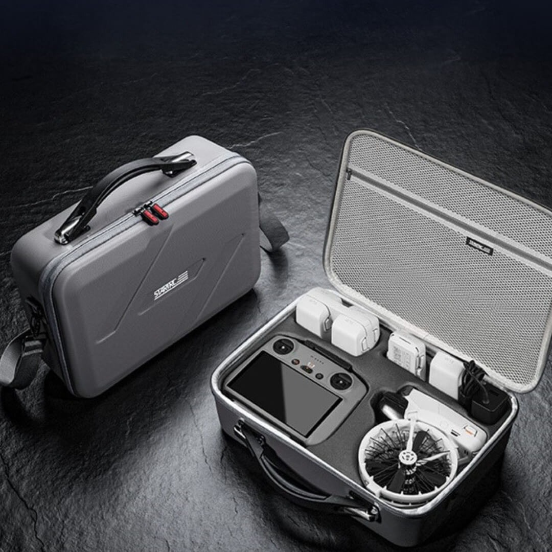 Case Maleta para DJI Flip Fly More Combo e Controle DJI RC N3 / RC 2 - StartRC